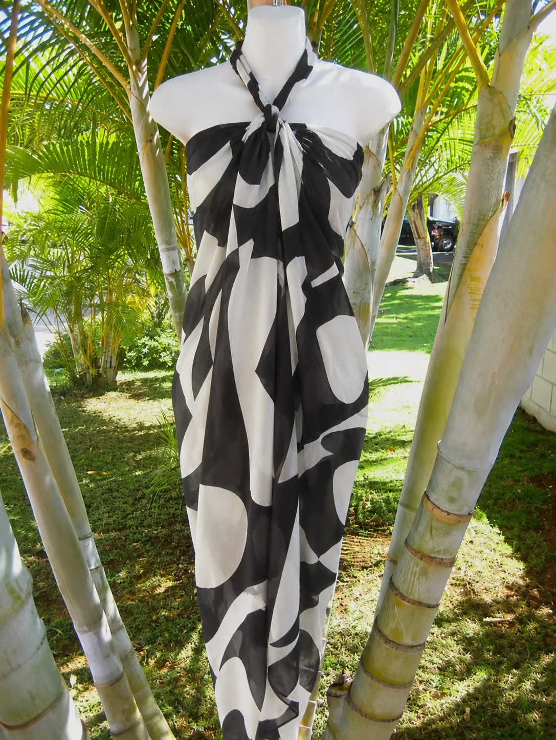 Robe de plage imprimée modulable 7-en-1